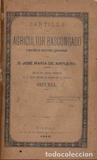 Libros: Cartilla del agricultor bascongado para uso de nuestros labradores - Ampuero, Jos&eacute; Mar&iacute;a de