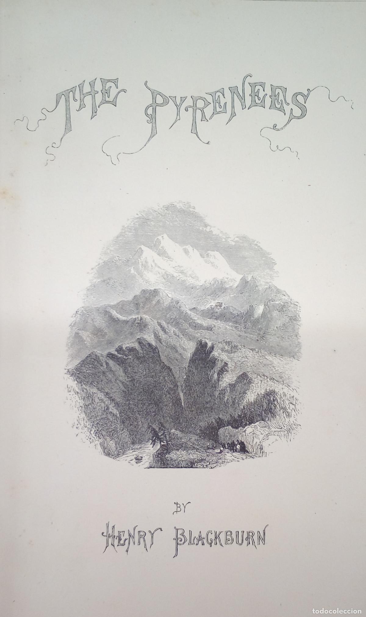 Libros: The Pyrenees: A description of summer life at french watering places. - Blackburn, Henry