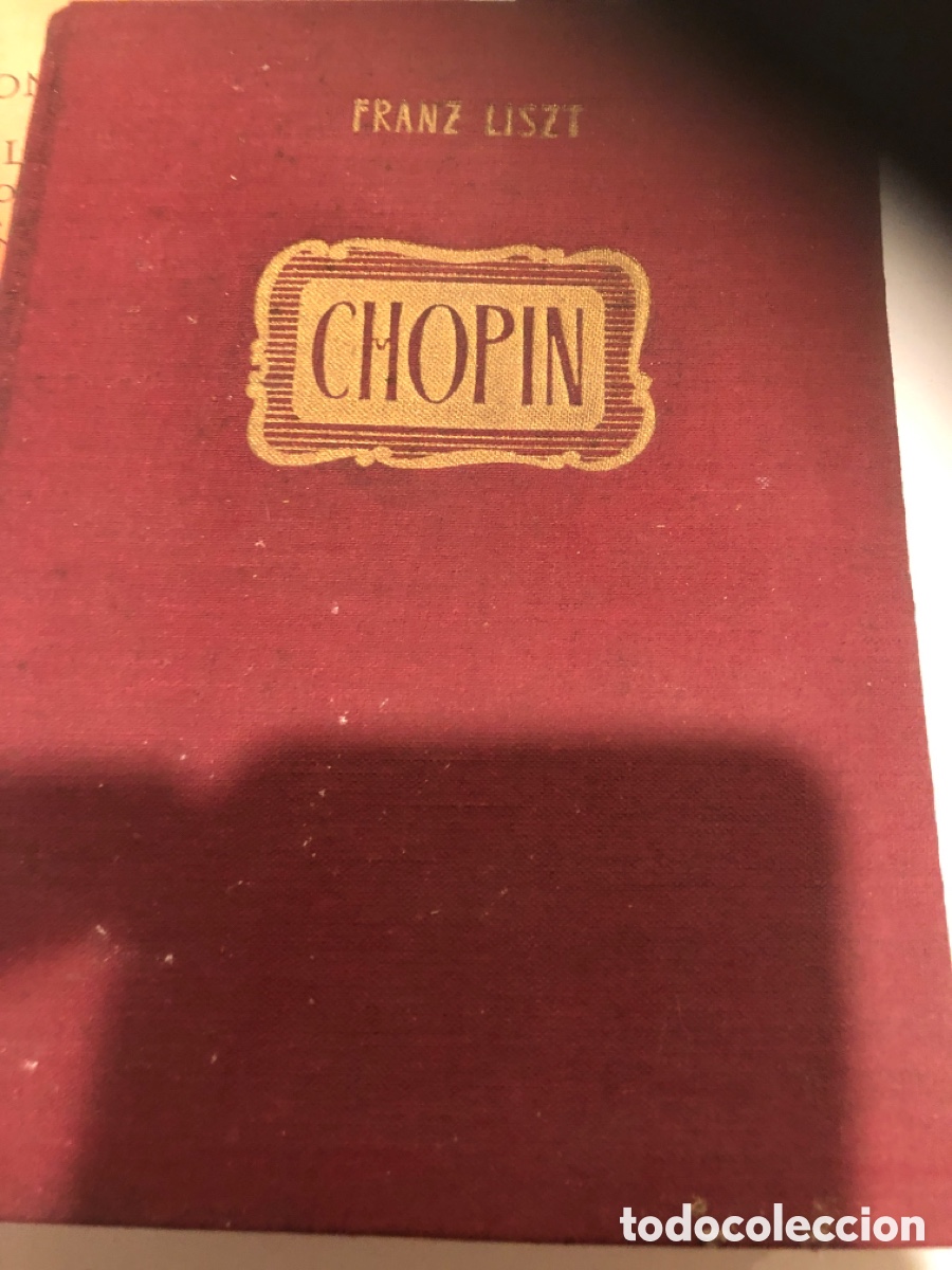 Libros: Franz liszt.Chopin. A1 est1 - Foto 1