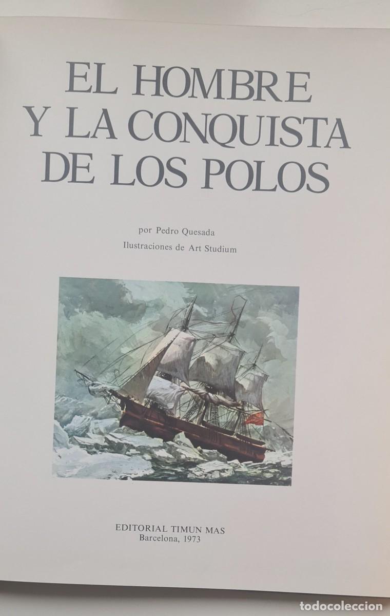 Libros: El hombre y la conquista de los polos - Foto 3