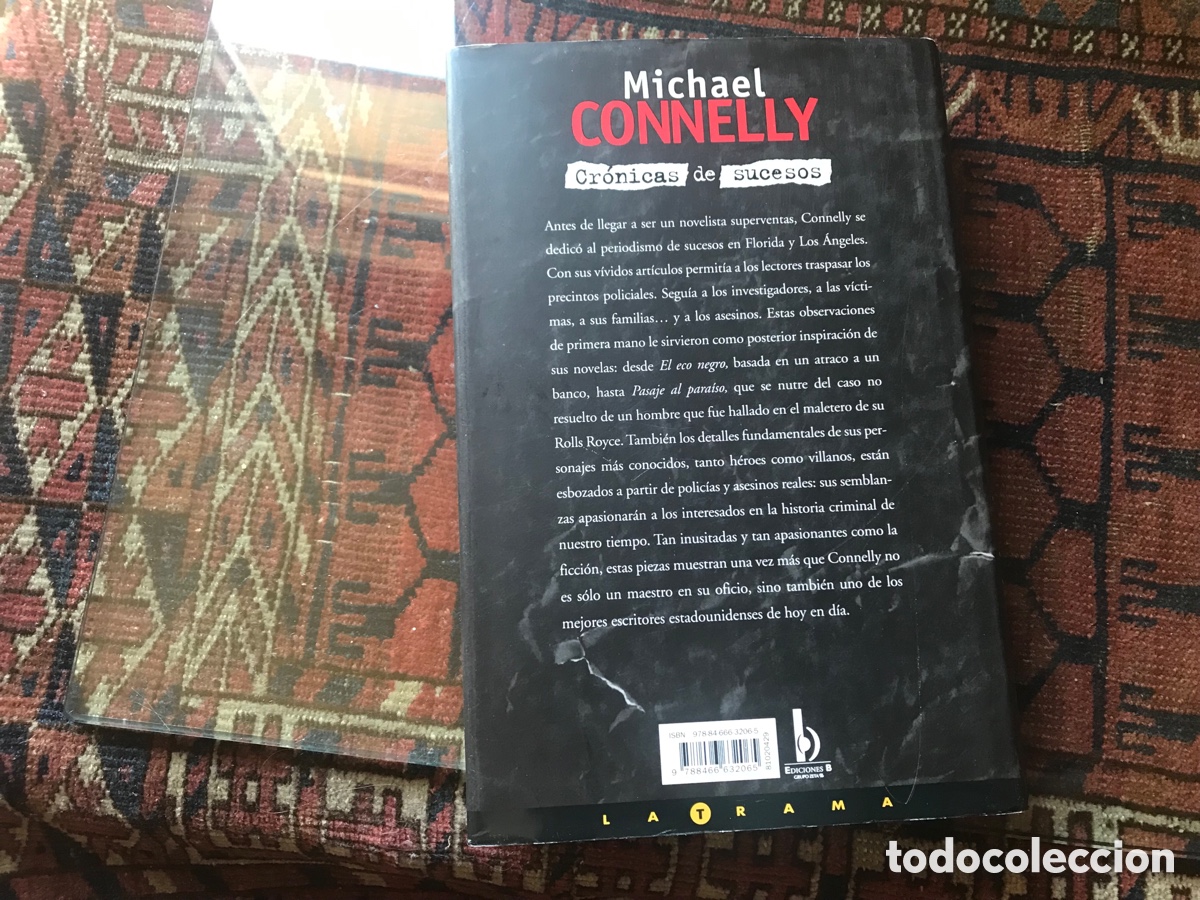 Libros: Cr&oacute;nicas de sucesos. Michael Connelly. Ediciones B - Foto 3