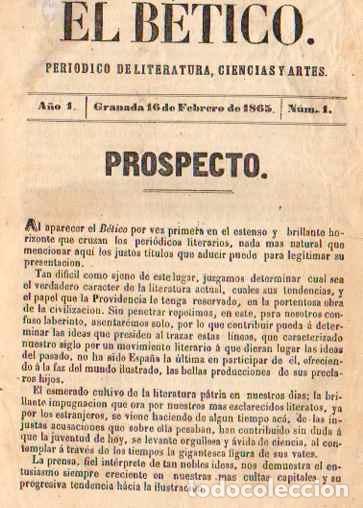 Libros: El B&eacute;tico - NO CONSTA AUTOR - Foto 1