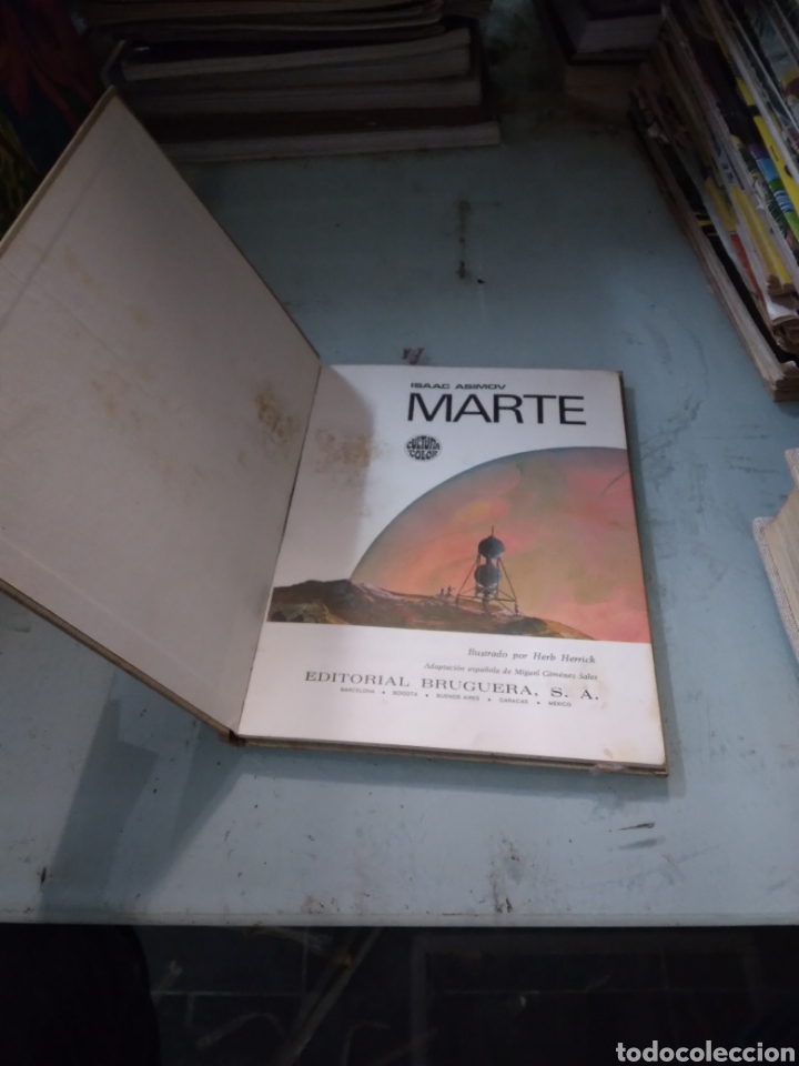 Libros: Isaac Asimov, Marte, Bruguera - Foto 2