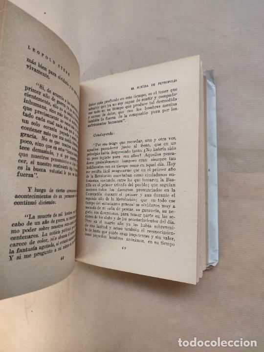 Libros: Stefan Zweig - El suicida de Petropolis - &rdquo;Stern, Leopold&rdquo; - Foto 3