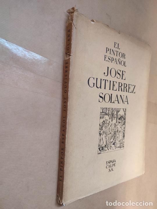 Libros: JOSE GUTIERREZ SOLANA. PINTOR ESPA&Ntilde;OL. - Foto 2