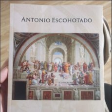 Libros: REALIDAD Y SUBSTANCIA - ANTONIO ESCOHOTADO. Lote 382666044