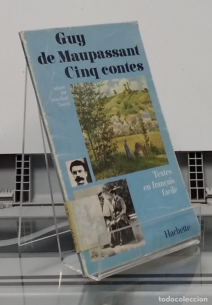 Libros: Cinq contes (fran&ccedil;ais facile) - Guy de Maupassant - Foto 1