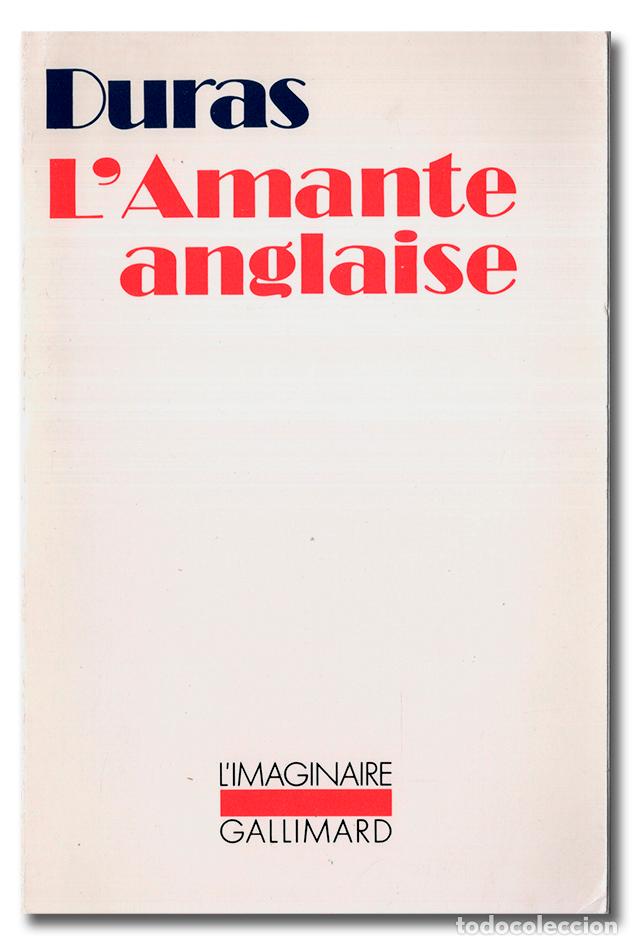 Libros: DURAS (Marguerite). LAmante anglaise - Foto 1