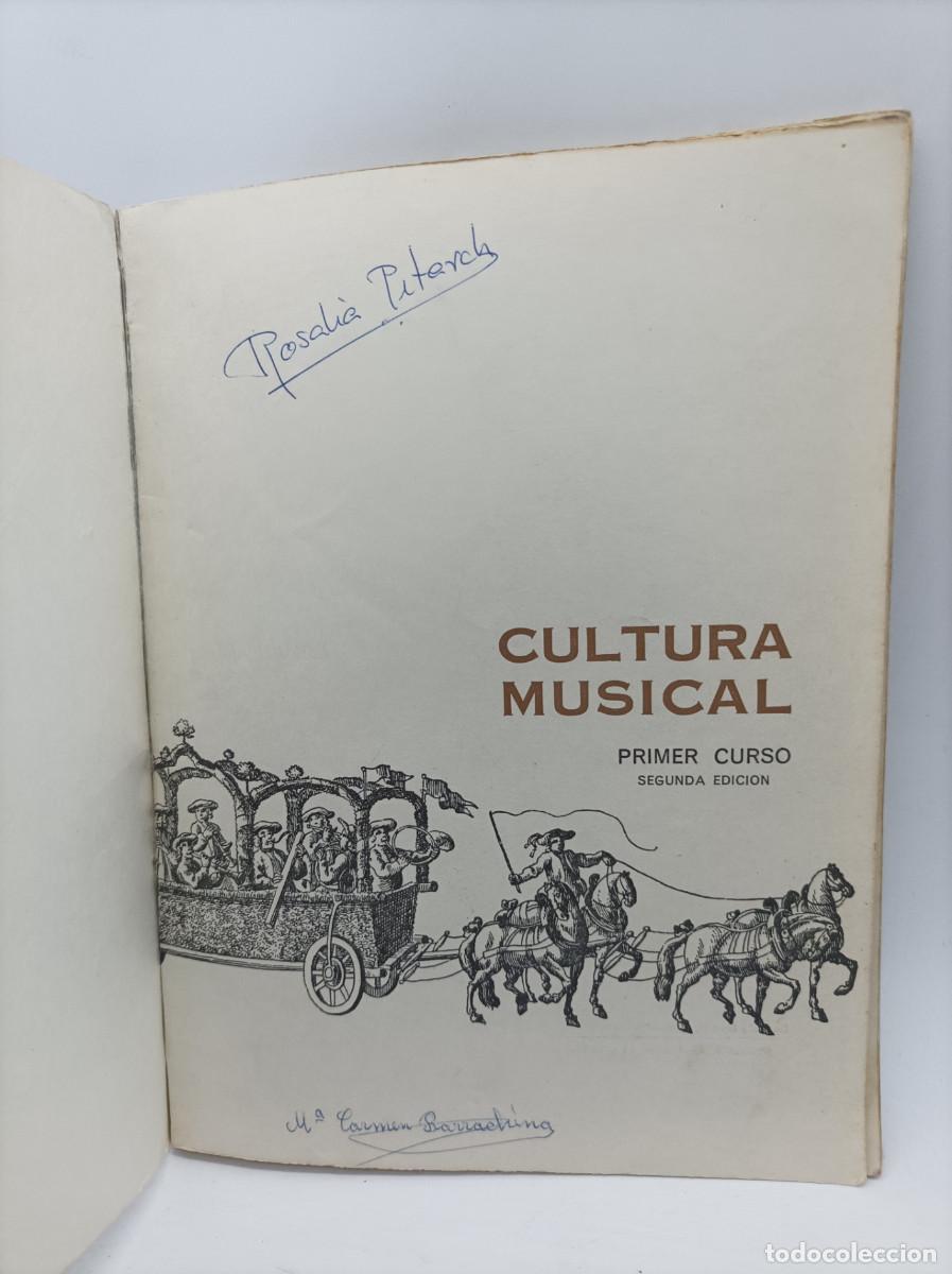 Libros: CULTURA MUSICAL- PRIMER CURSO - Foto 2