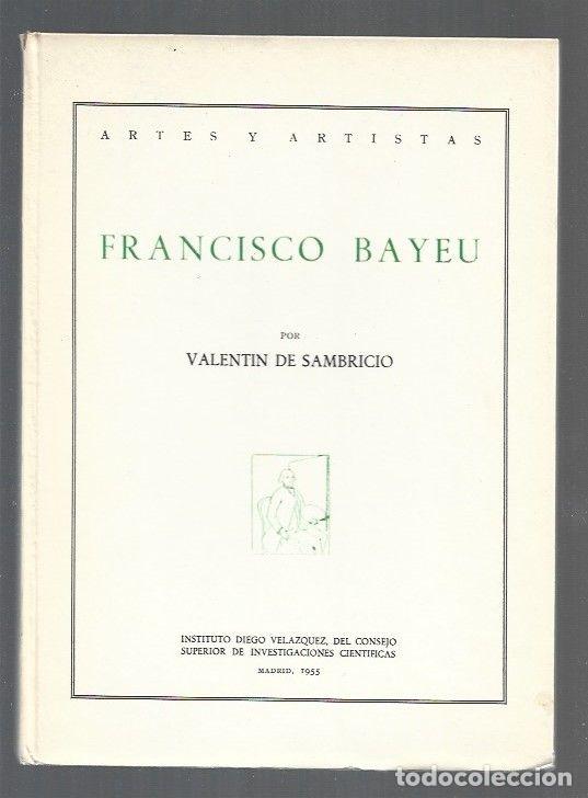 Libros: FRANCISCO BAYEU - SAMBRICIO, VALENTIN DE - Foto 1