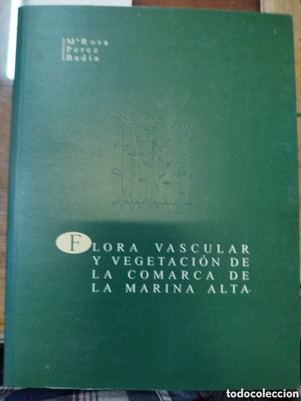Livres: FLORA VASCULAR Y VEGETACION DE LA COMARCA DE LA MARINA ALTA, ALICANTE - PEREZ BADIA,M&ordf;Rosa