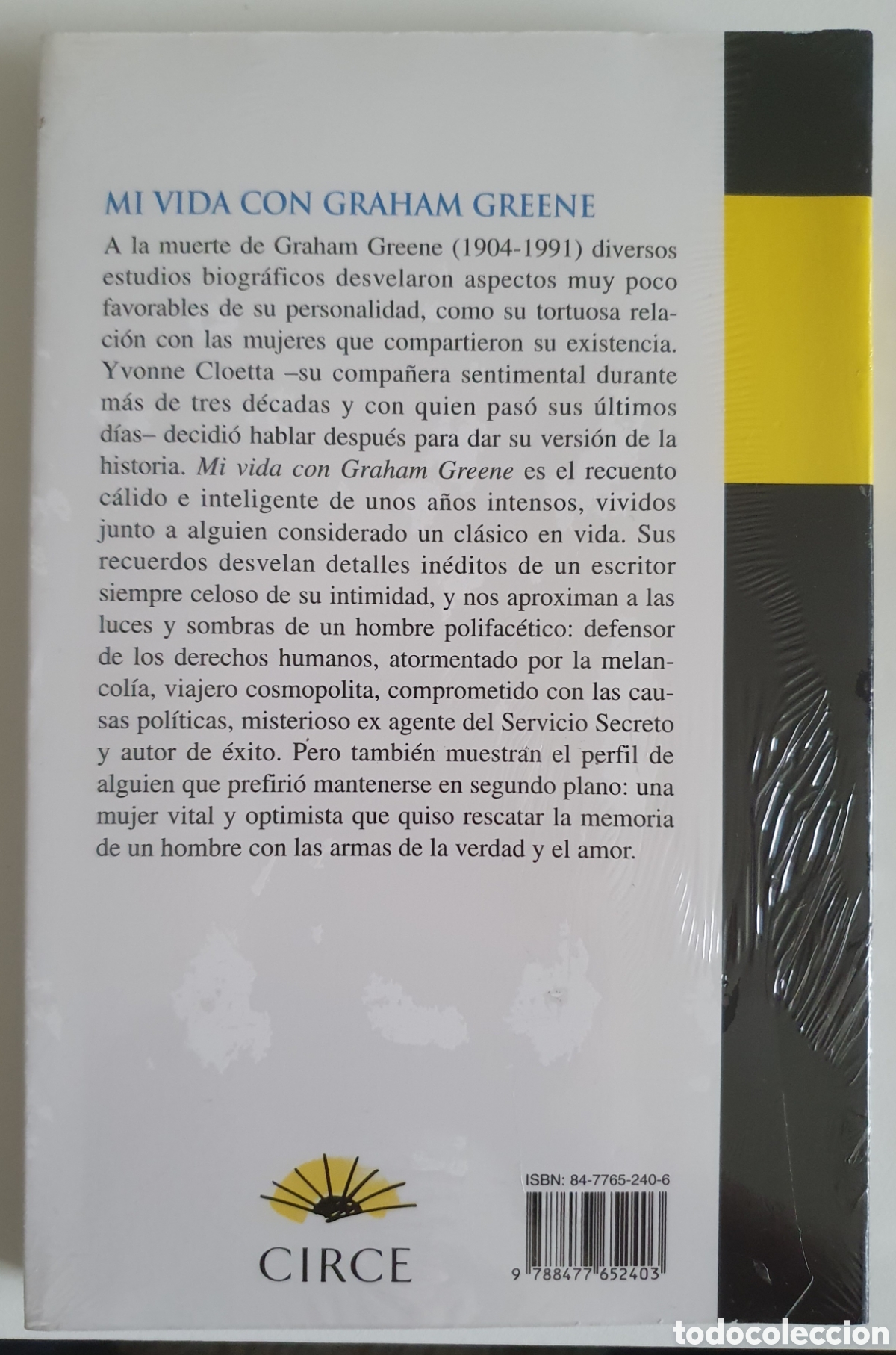Libros: Yvonne Cloetta Mi vida con Graham greene - Foto 2