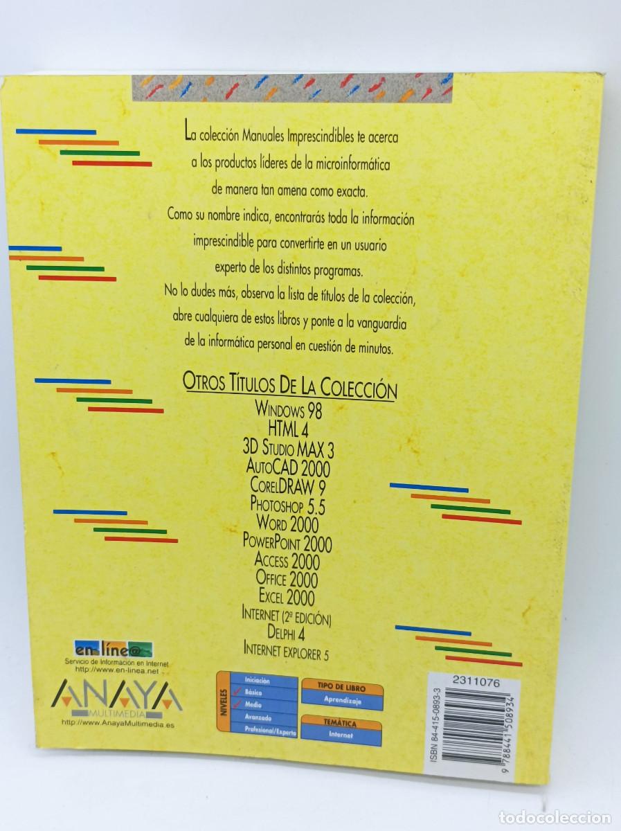 Libros: INTERNET- EDICION 2000- JOSE MARIA DELGADO/ALFONSO GAZO - Foto 3