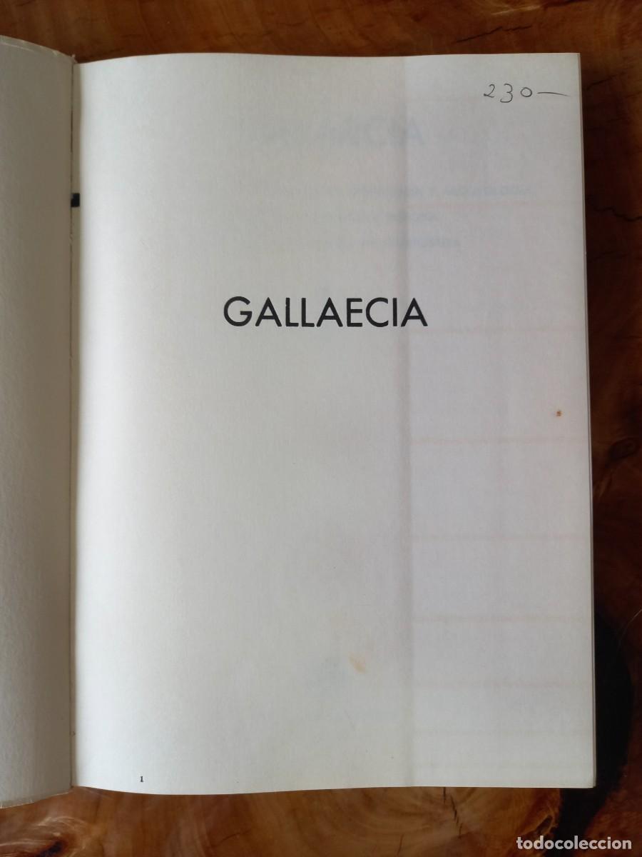 Libros: GALLAECIA - N&Uacute;MERO 1 - EDICIONES DEL CASTRO - 1975 - Foto 3