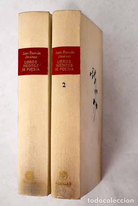 Libros: Libros in&eacute;ditos de poesia.- Jim&eacute;nez, Juan Ram&oacute;n - Foto 1