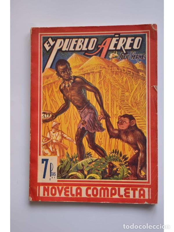 Libros: El pueblo a&eacute;reo - VERNE, Jules - Foto 1