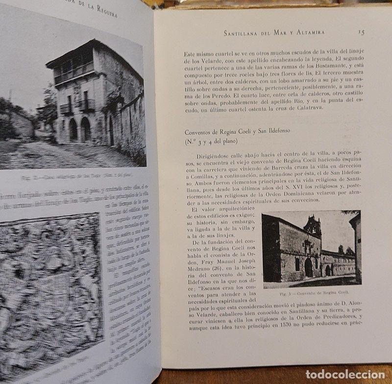 Libros: SANTILLANA DEL MAR. - PEREDA DE LA REGUERA, Manuel. - Foto 3