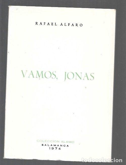 Libros: VAMOS, JONAS - ALFARO, RAFAEL - Foto 1