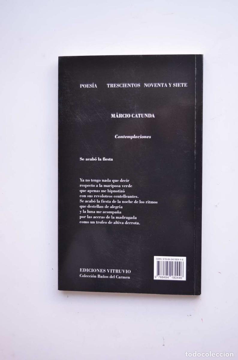Libros: Contemplaciones - CATUNDA, M&aacute;rcio - Foto 4