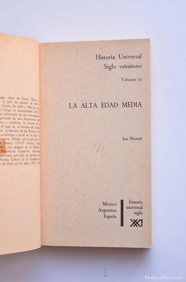 Libros: La Alta Edad Media - DHONDT, Jan - Foto 2