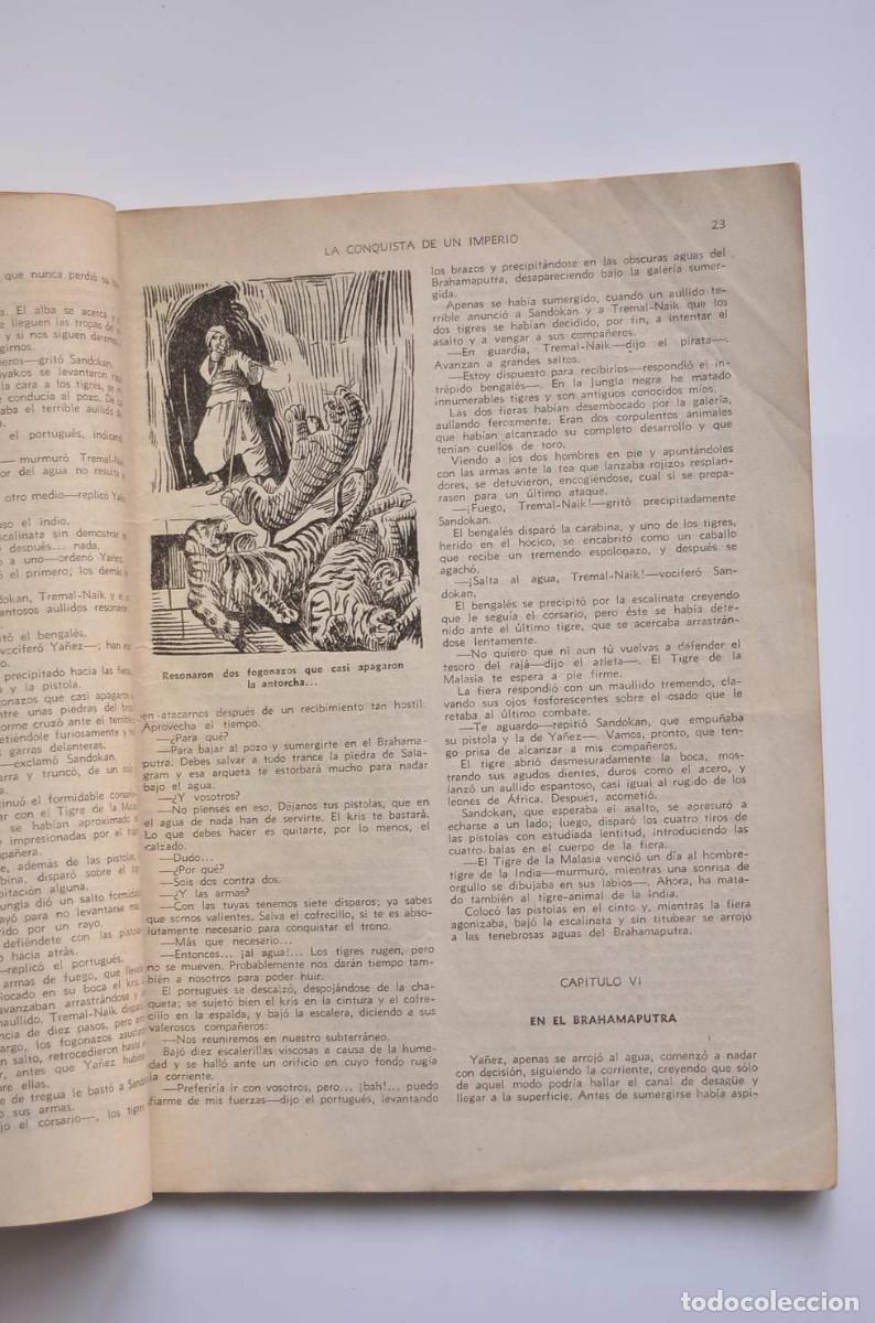 Libros: La conquista de un imperio - SALGARI, Emilio - Foto 4