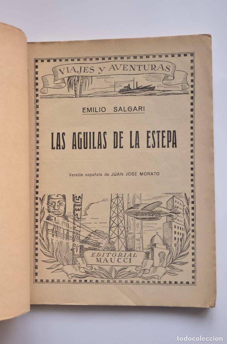 Libros: Las &aacute;guilas de la Estepa - SALGARI, Emilio - Foto 2