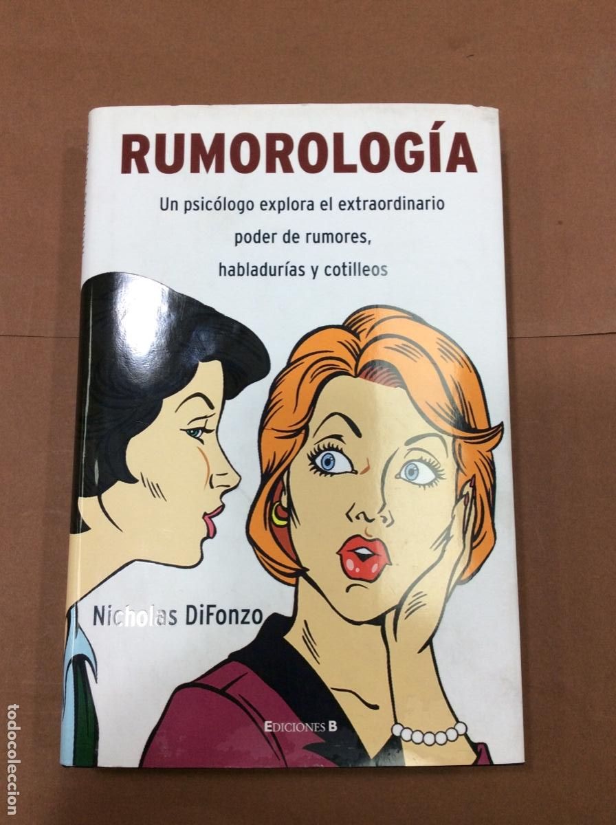 Libros: Rumorolog&iacute;a - Nicholas DiFonzo - Foto 1