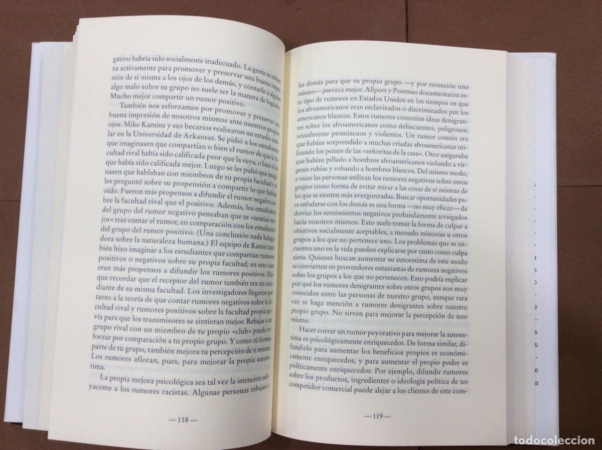 Libros: Rumorolog&iacute;a - Nicholas DiFonzo - Foto 3