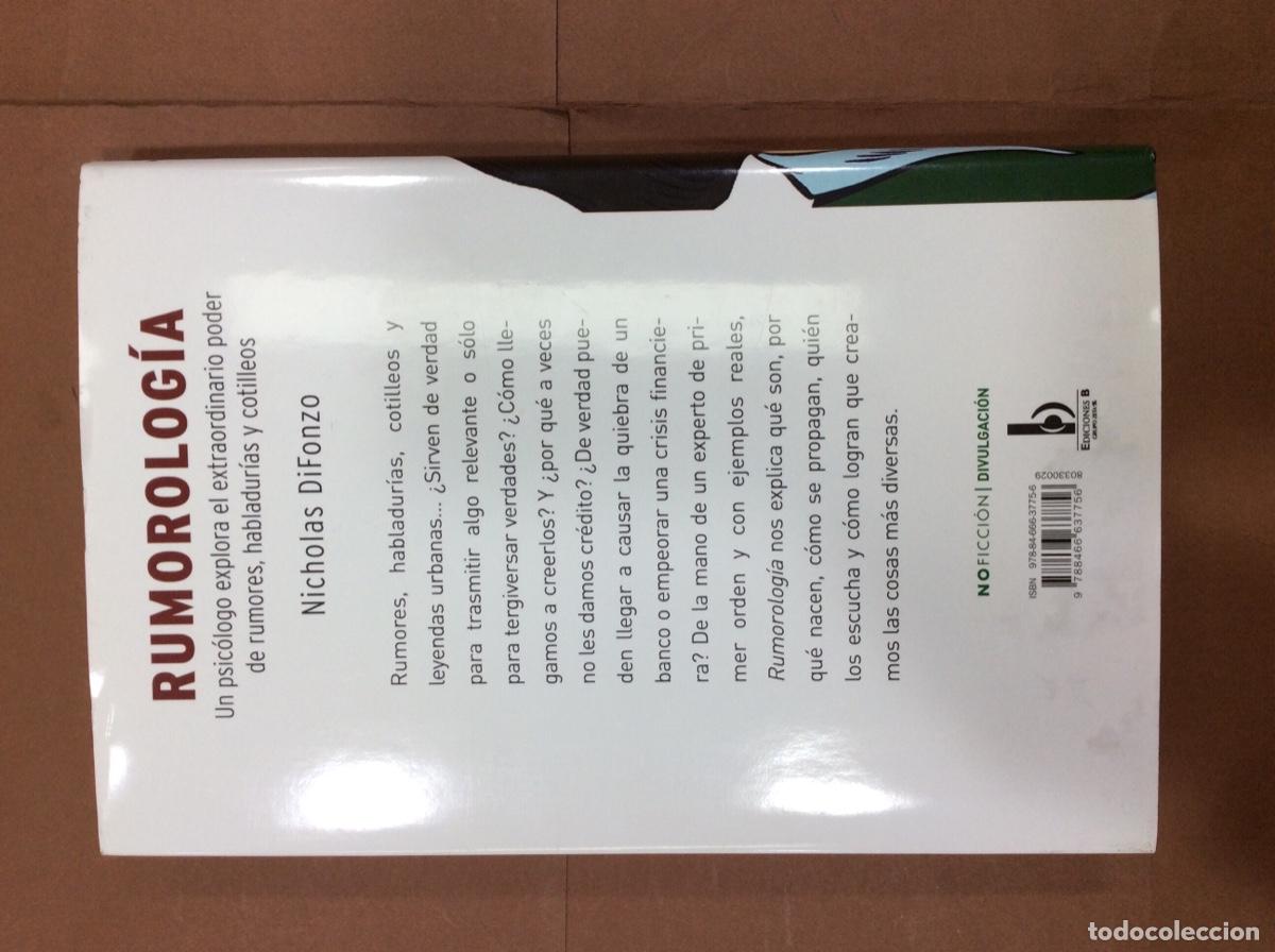 Libros: Rumorolog&iacute;a - Nicholas DiFonzo - Foto 4