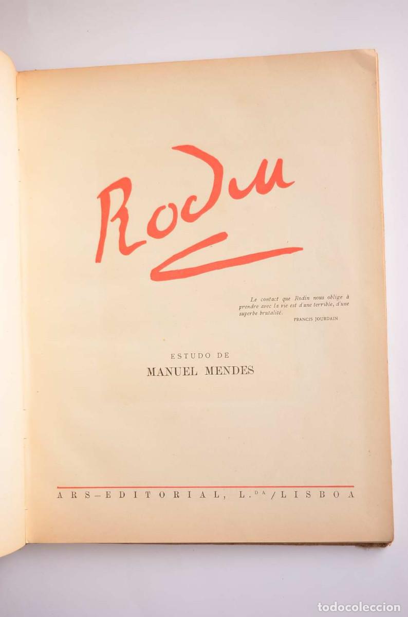 Libros: Rodin - MENDES, Manuel - Foto 2