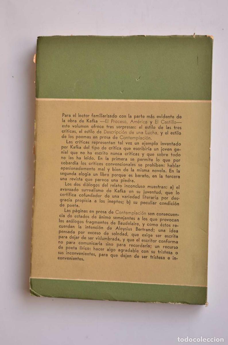 Libros: La condena - KAFKA, Franz - Foto 3