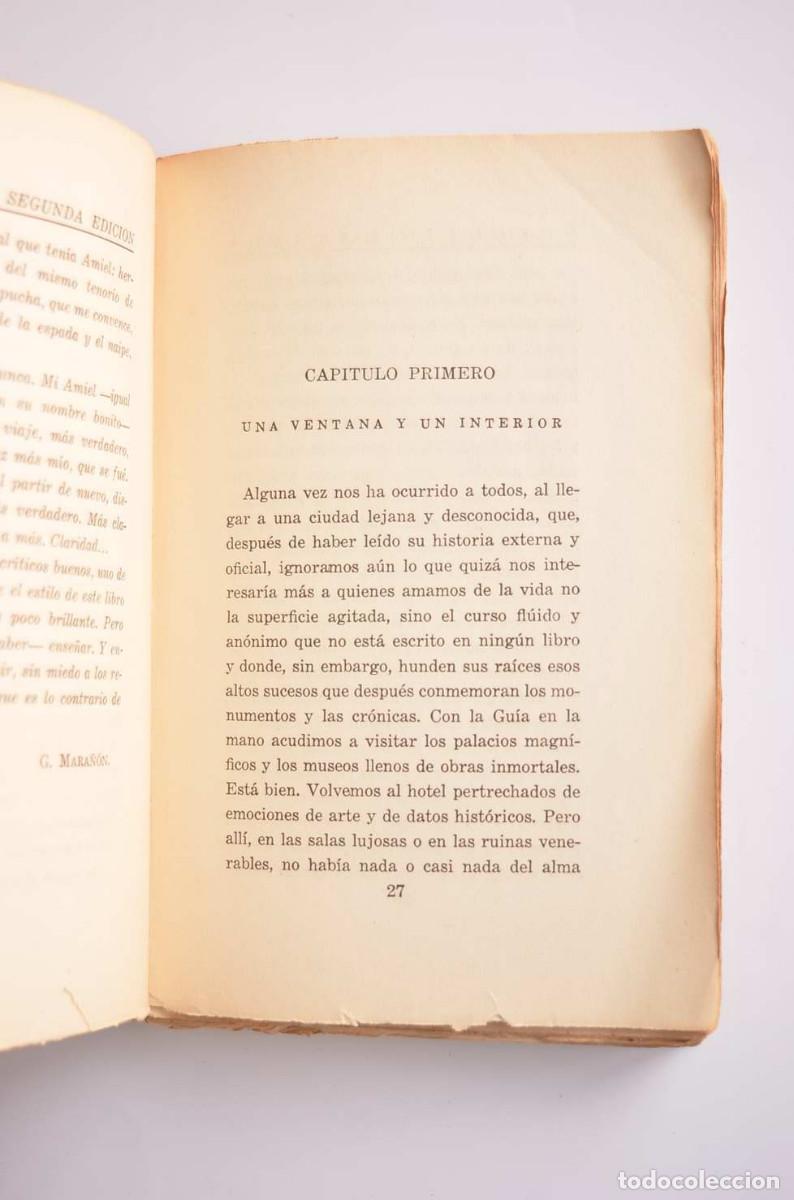 Libros: Amiel : un estudio sobre la timidez - MARA&Ntilde;&Oacute;N, Gregorio - Foto 4