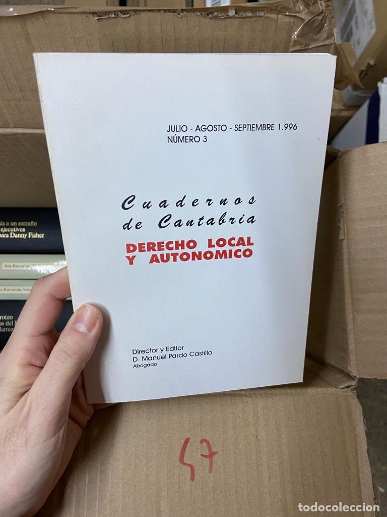 Libros: CAJA47 CUADERNO DE CANTABRIA, DERECHO LOCAL Y AUTONOMICO, JUL-AGOST-SEPT 1996