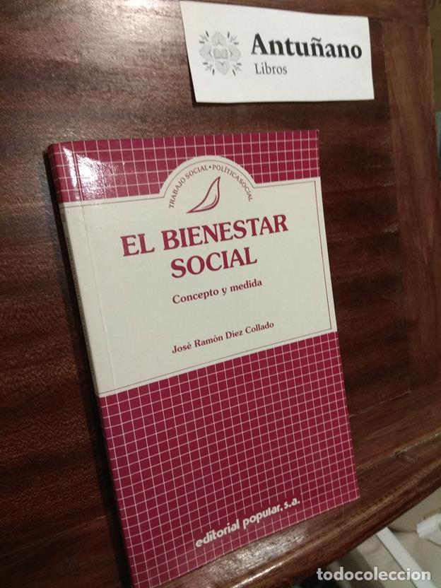 Livros em segunda m&atilde;o: El bienestar social. Concepto y medida