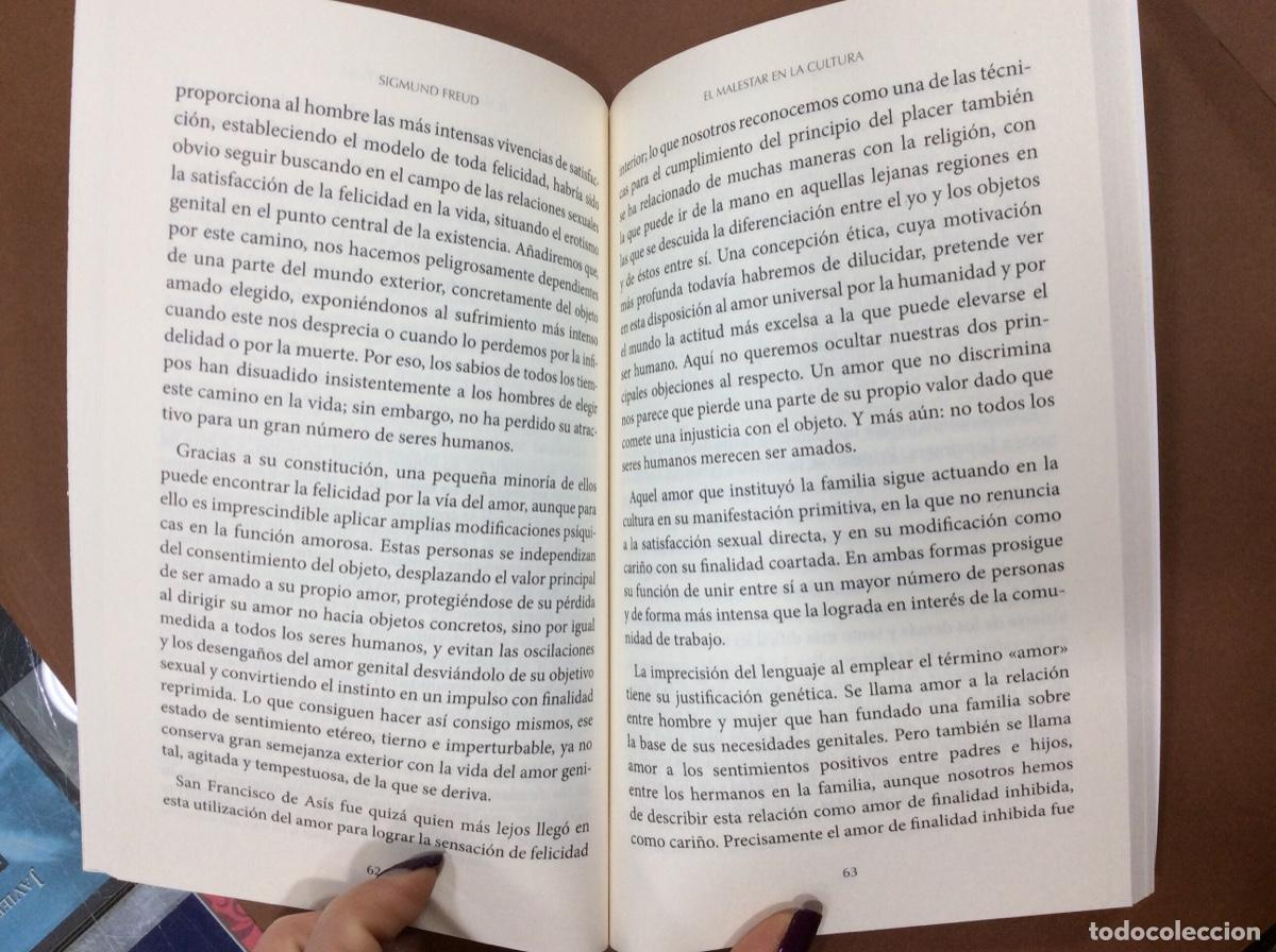 Libros: Sigmund Freud - EL MALESTAR EN LA CULTURA ediciones mestas - Foto 3
