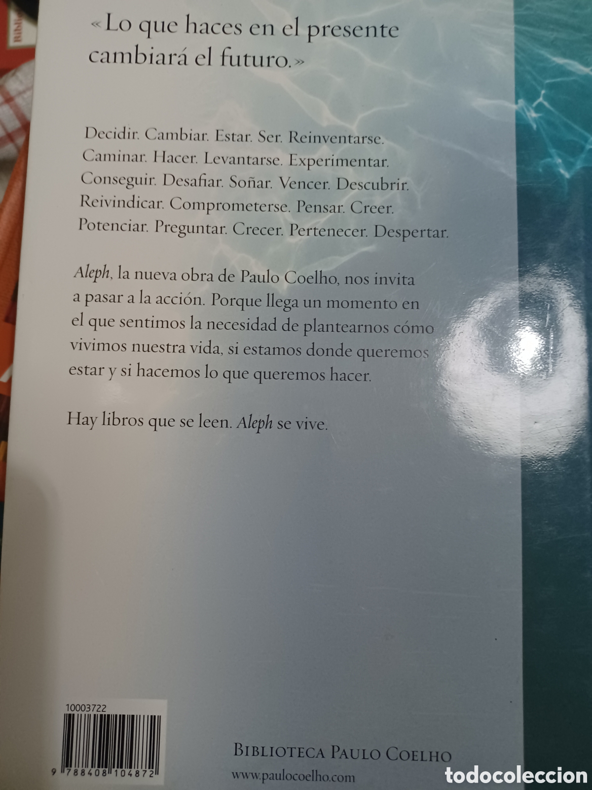 Libros: Barybook C73 Aleph Paulo Coelho planeta - Foto 2