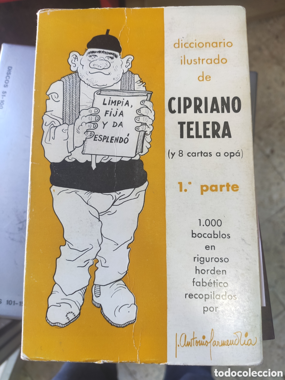 Libros: DICCIONARIO ILUSTRADO DE CIPRIANO TELERA. PRIMERA PARTE 1972
