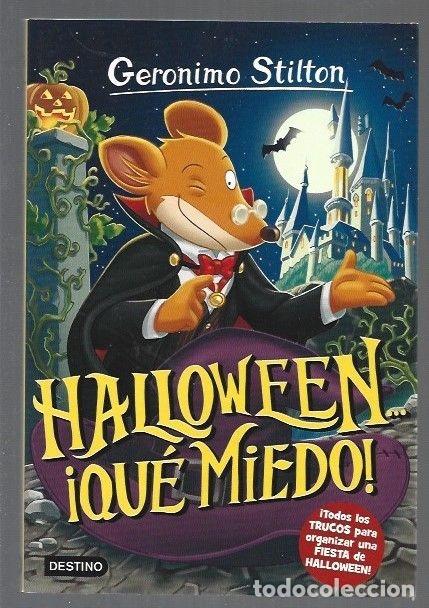 Libros: GERONIMO STILTON 25: HALLOWEEN &iexcl;QUE MIEDO! - STILTON, GERONIMO - Foto 1