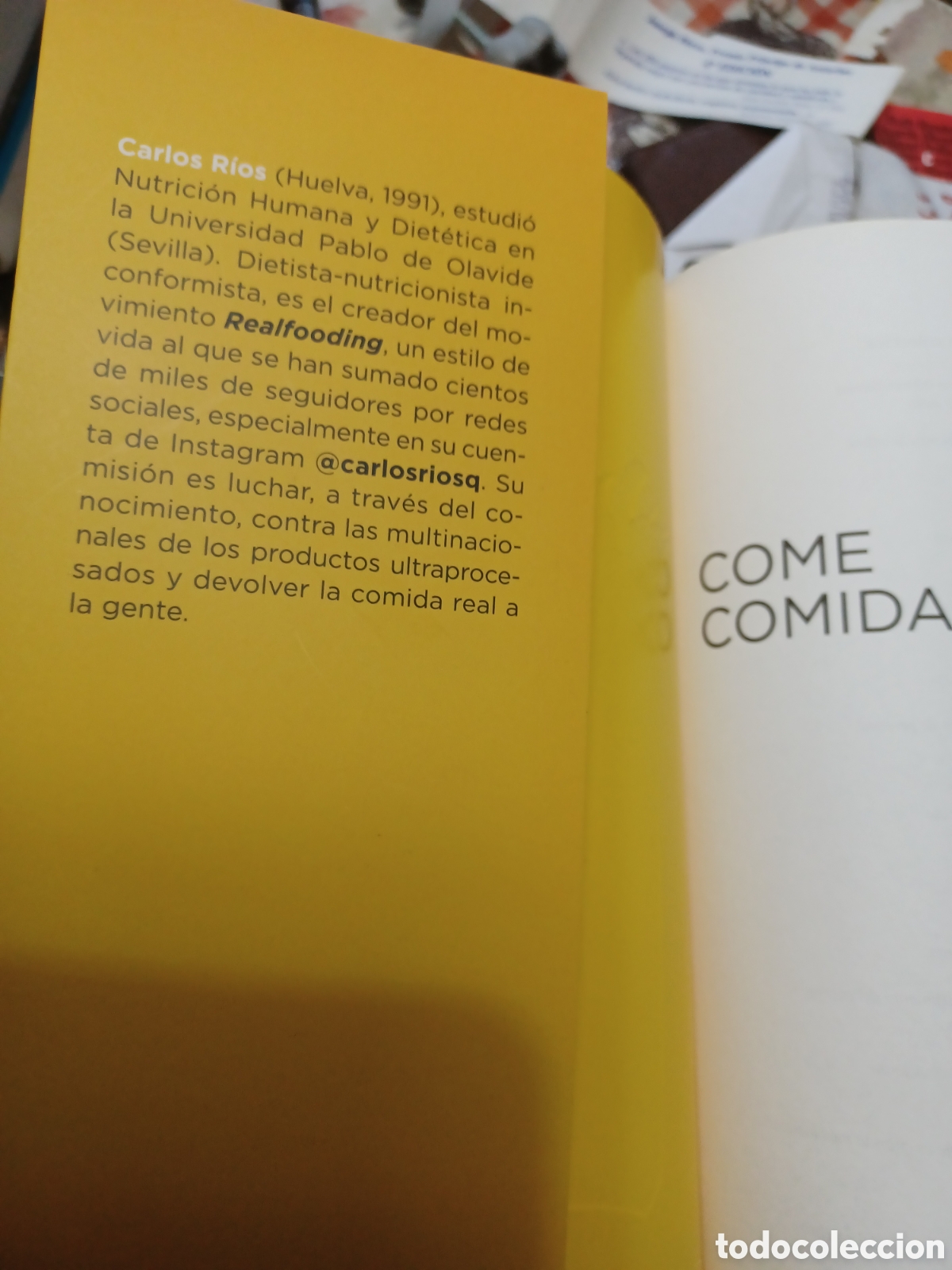 Libros: Barybook C14. Come comida real Carlos R&iacute;os Paidos - Foto 4