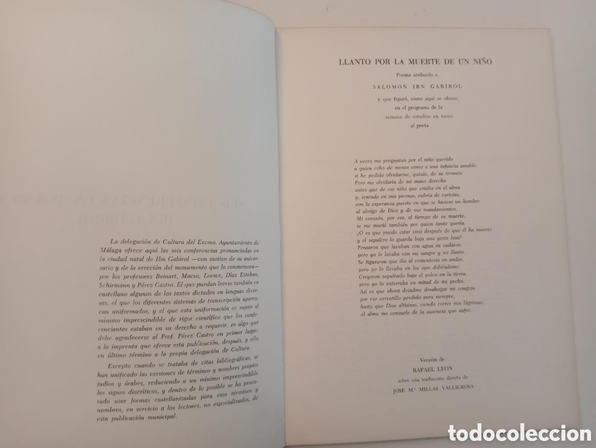 Libros: Seis conferencias en torno a Ibn Gabirol - Foto 3