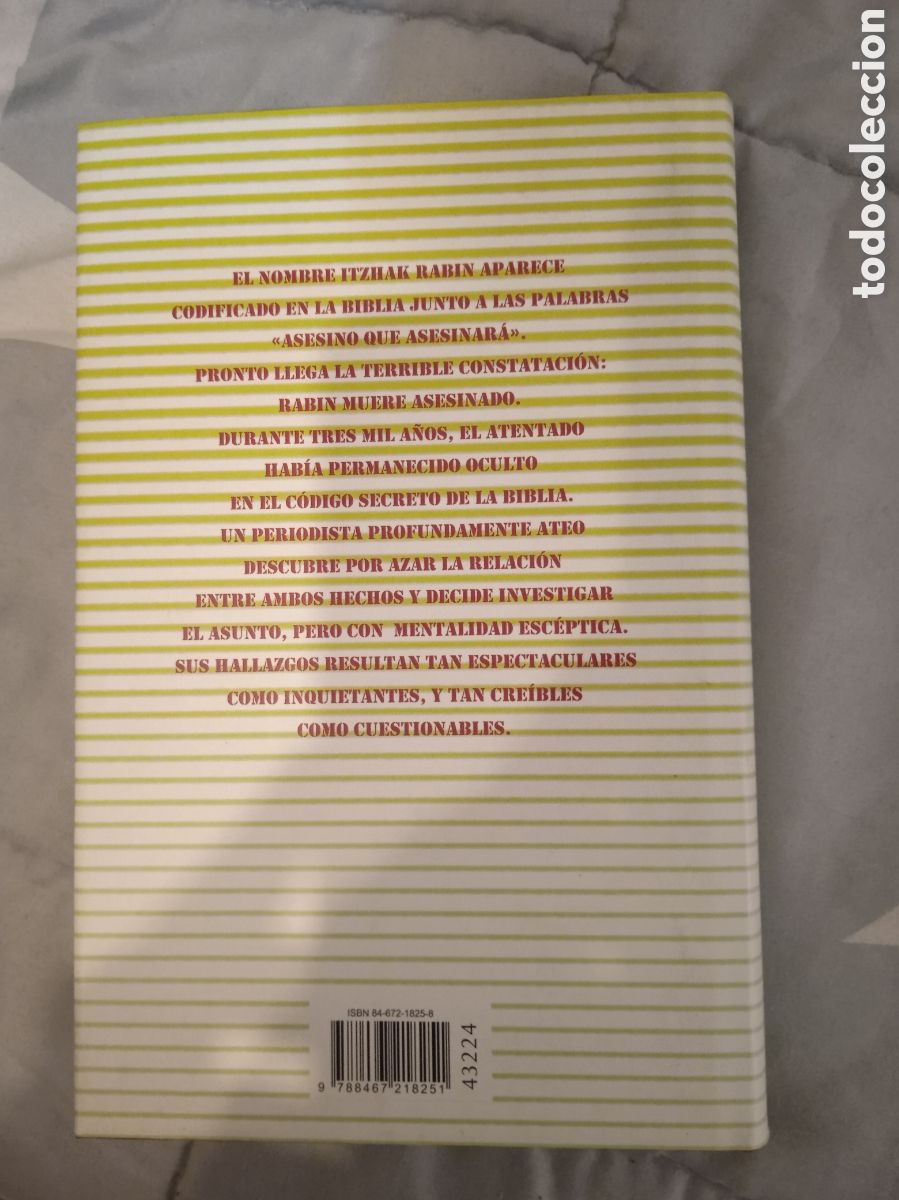 Libros: El c&oacute;digo secreto de la Biblia. Michael Dorsnin - Foto 3
