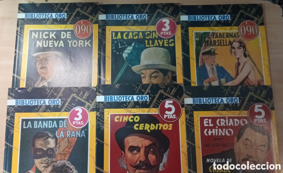 Libros: Biblioteca de Oro.6 unid.(1935-1946)Editorial molino. - Foto 1