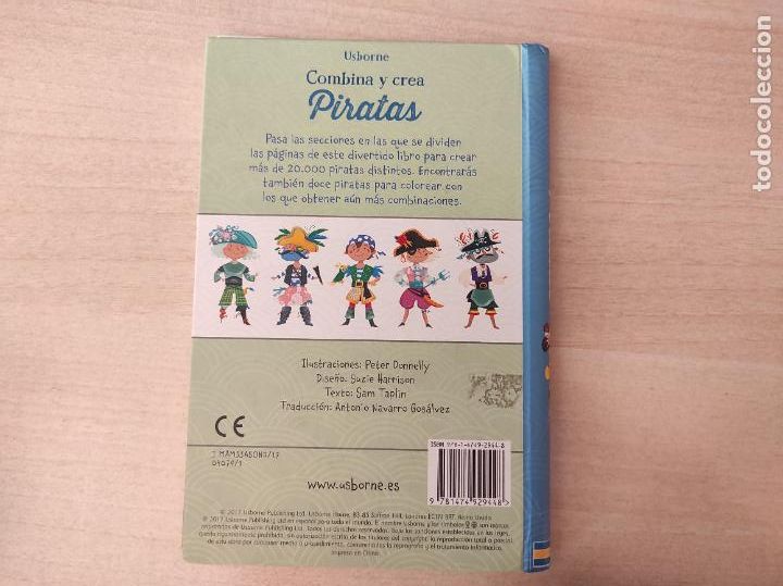 Libros: Libro Combina y crea Piratas del a&ntilde;o 2017 Usborne - Foto 2