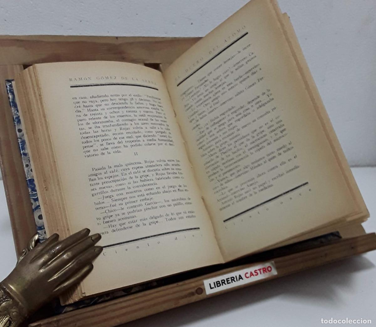 Libros: El due&ntilde;o del &aacute;tomo - Ram&oacute;n G&oacute;mez de la Serna. - Foto 2