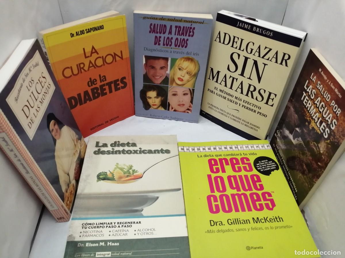 Libri di seconda mano: PACK 7 (SIETE) LIBROS DE GASTRONOM&Iacute;A, NUTRICI&Oacute;N Y MEDICINA NATURAL