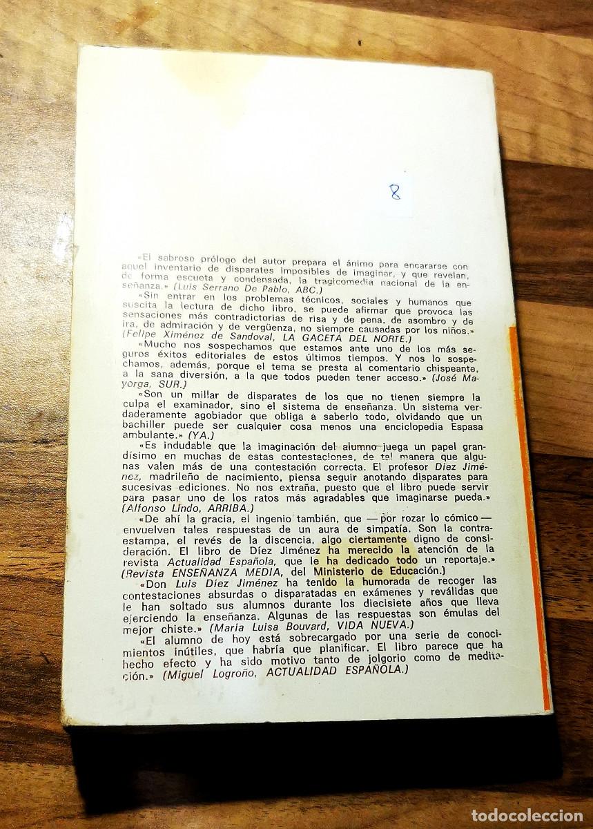 Libros: Antolog&iacute;a del Disparate. Luis D&iacute;ez Jim&eacute;nez. 1979 - Foto 2