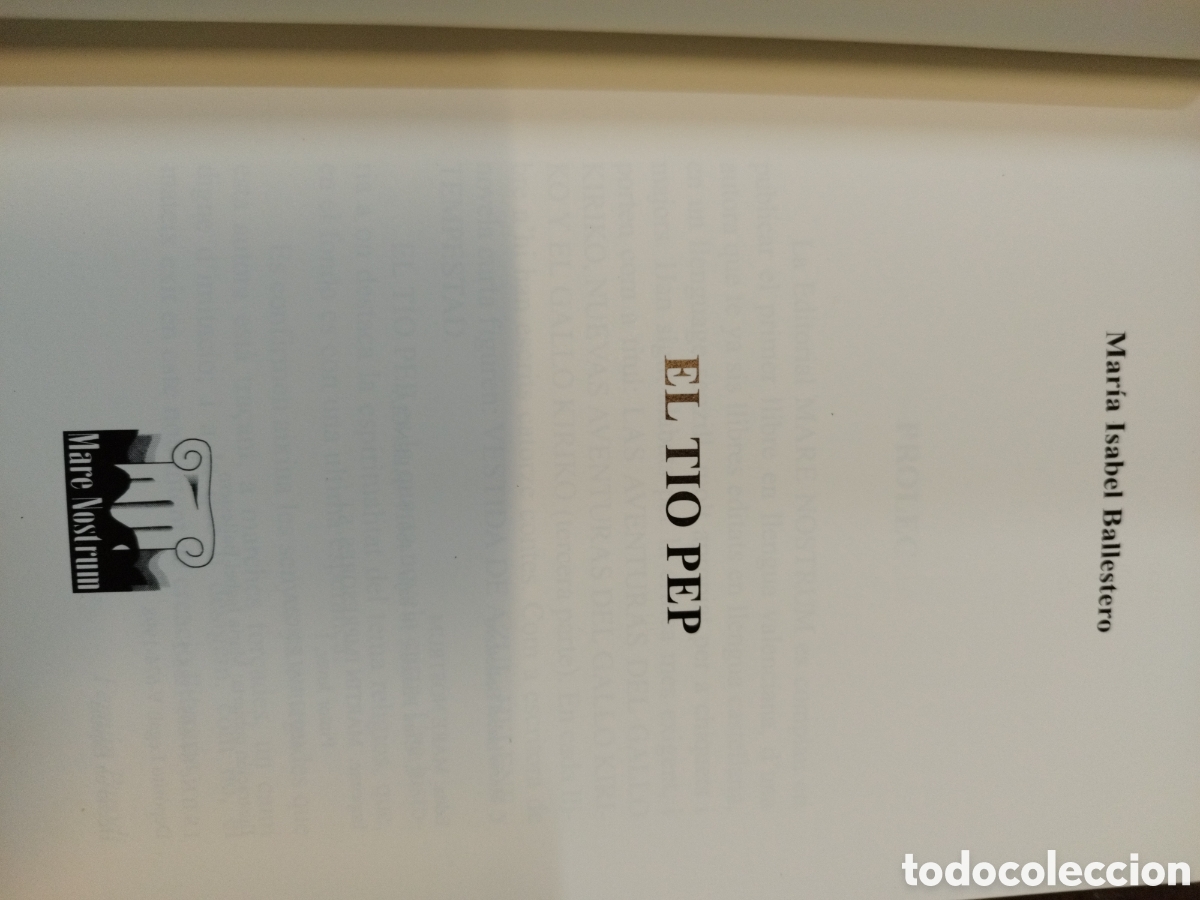 Libros: EL TIO PEP - BALLESTERO,Mar&iacute;a Isabel - Foto 3