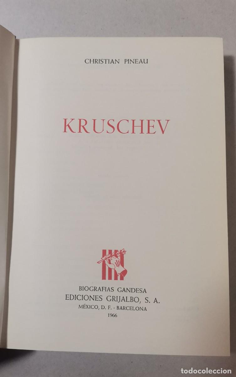 Libros: KRUSCHEV - CHRISTIAN PINEAU - - Foto 1