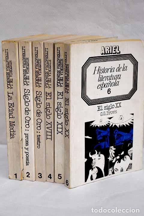 Libros: Historia de la literatura espa&ntilde;ola - Foto 1