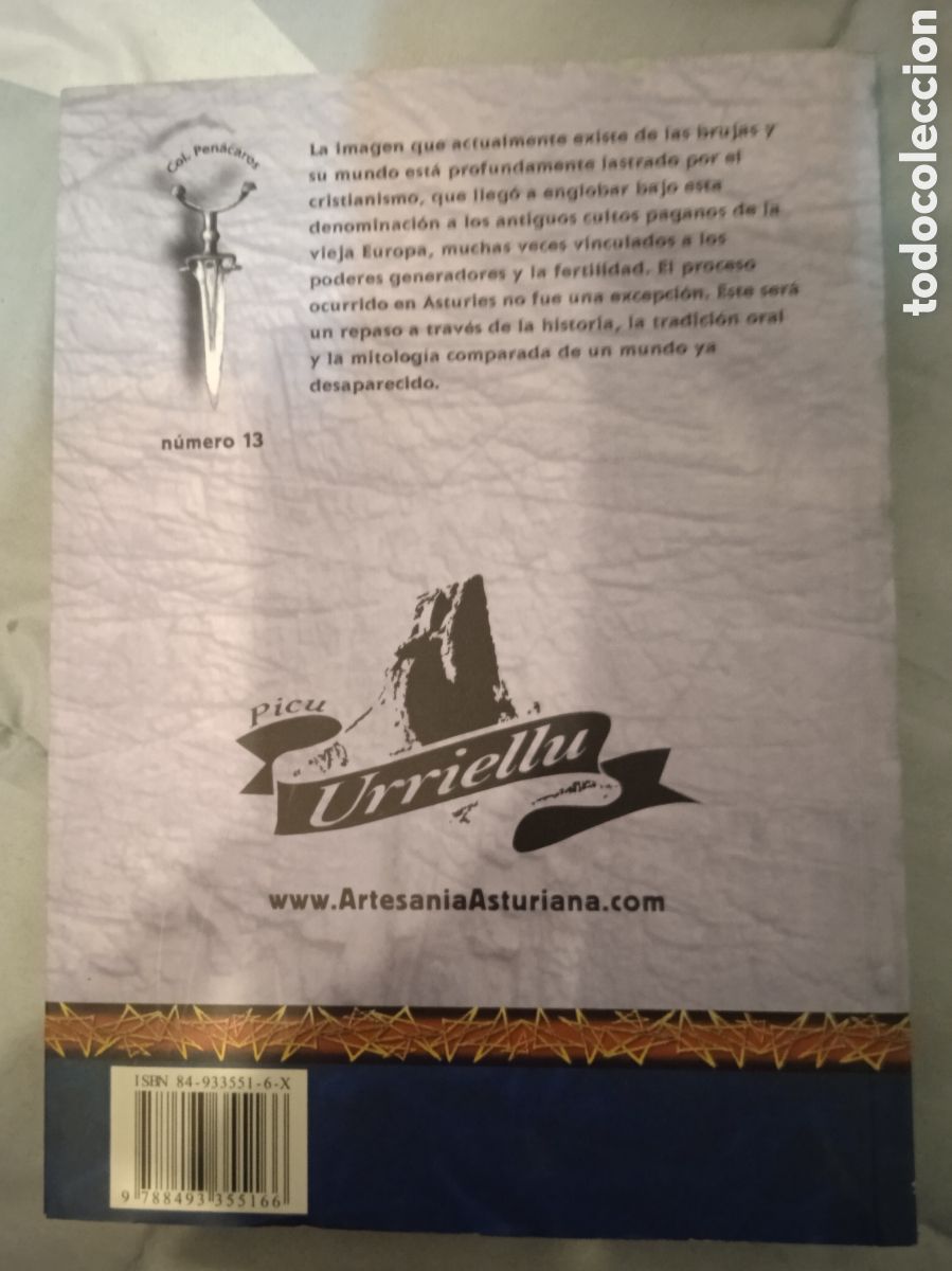 Libros: La brujer&iacute;a en asturies. PRIMERA EDICI&Oacute;N - Foto 3